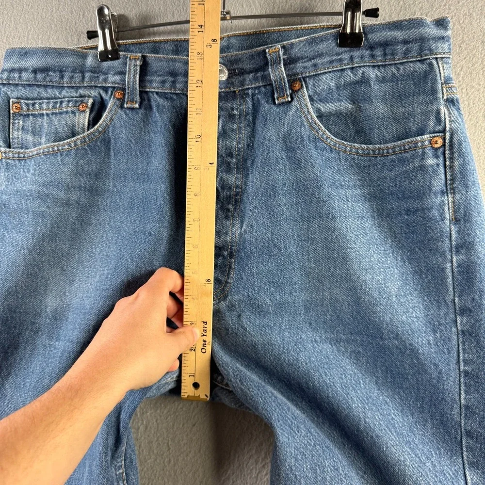 Vintage Levis Jeans Mens 38x33 (Fits 35x30) 501 XX Shrink to Fit Made in USA
